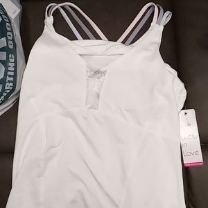 Tank top fitted lucky in love